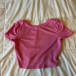 SHEIN Pink short sleeve